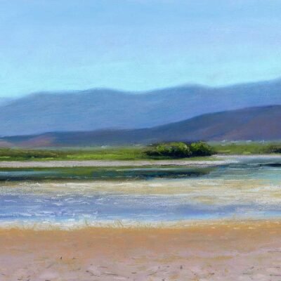 Lake Quichapa - Pastel by Debra K. Carter